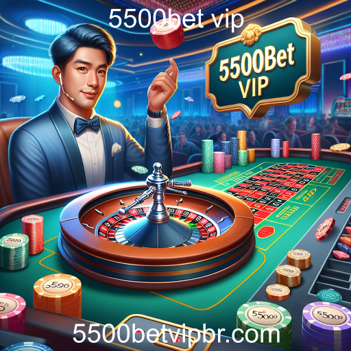 Experimente a Emoção da Roleta no 5500bet VIP